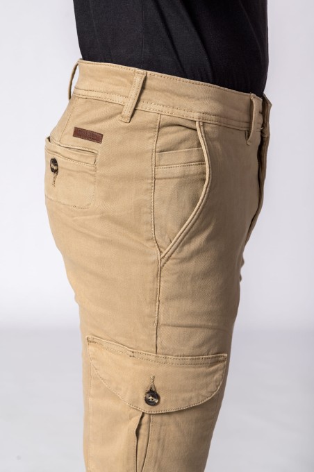 CALÇAS CARGO CAMEL