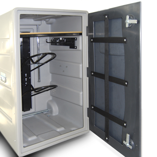 CAJON GUADPEITORAL EQUIP´HORSE CLUB COM RODAS PLÁSTICO