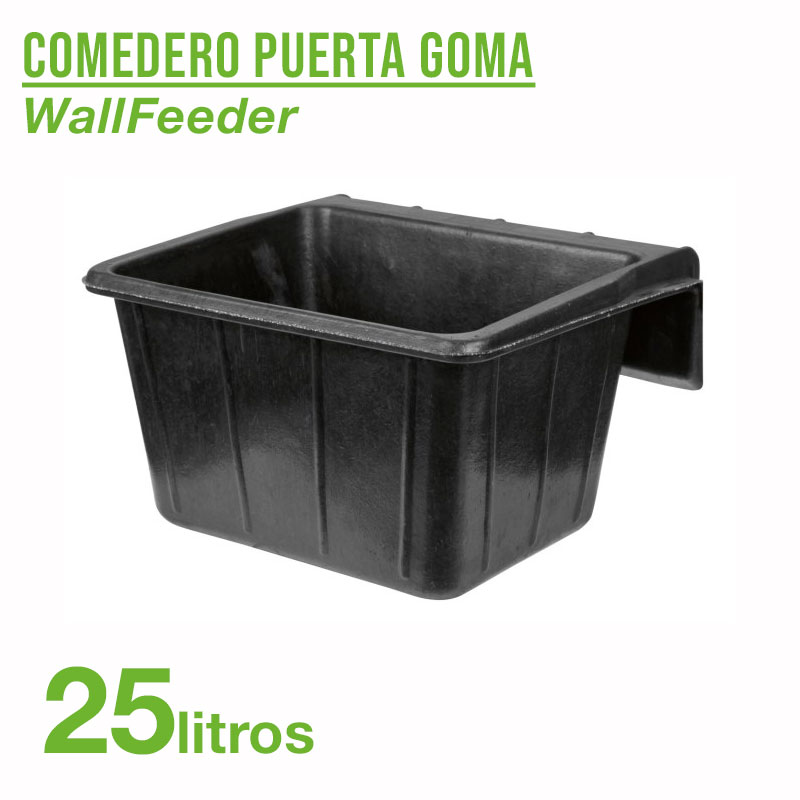 COMEDOURO PORTA BORRACHA WALLFEEDER 25 litros