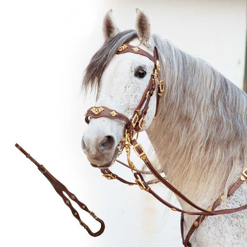 Conjunto de CORTESIA MARJOMAN de freio e bridão