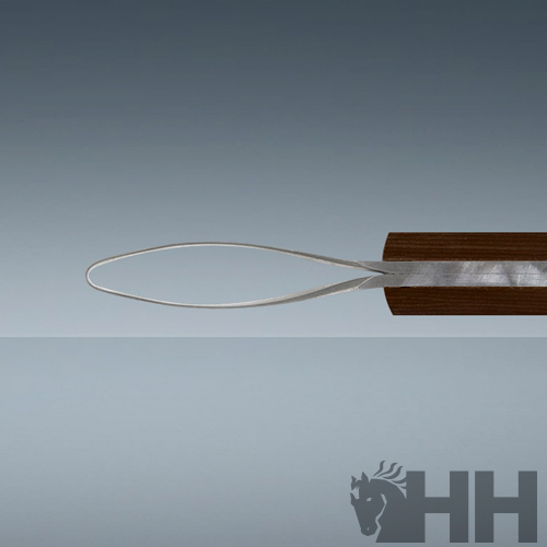 FACA DE CASCOS DIAMOND CABO MADEIRA LÂMINA ANEL