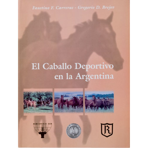 Capa de livro bege com cavalos e título em espanhol