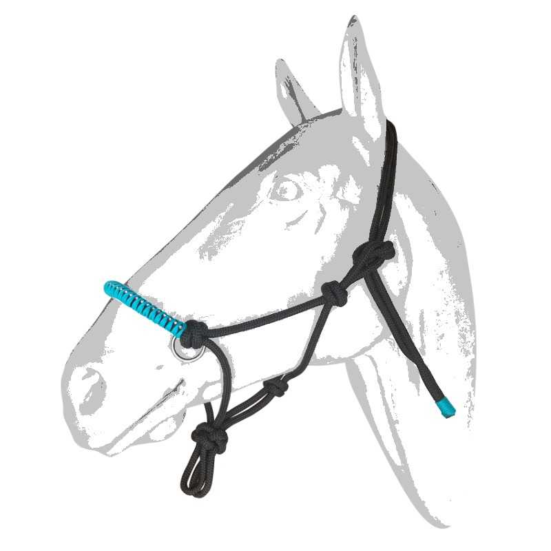 CABEÇÃO DE CORDA com cristais