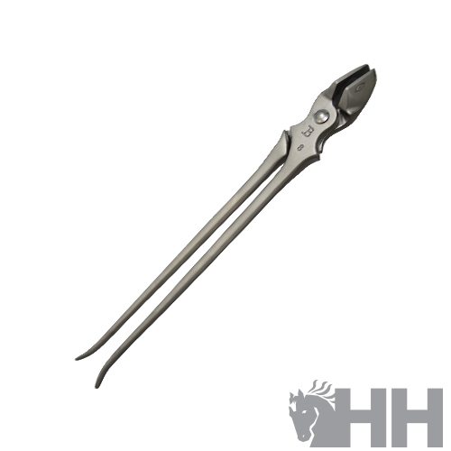 Ferramenta de corte tipo alicate longa de metal prateado