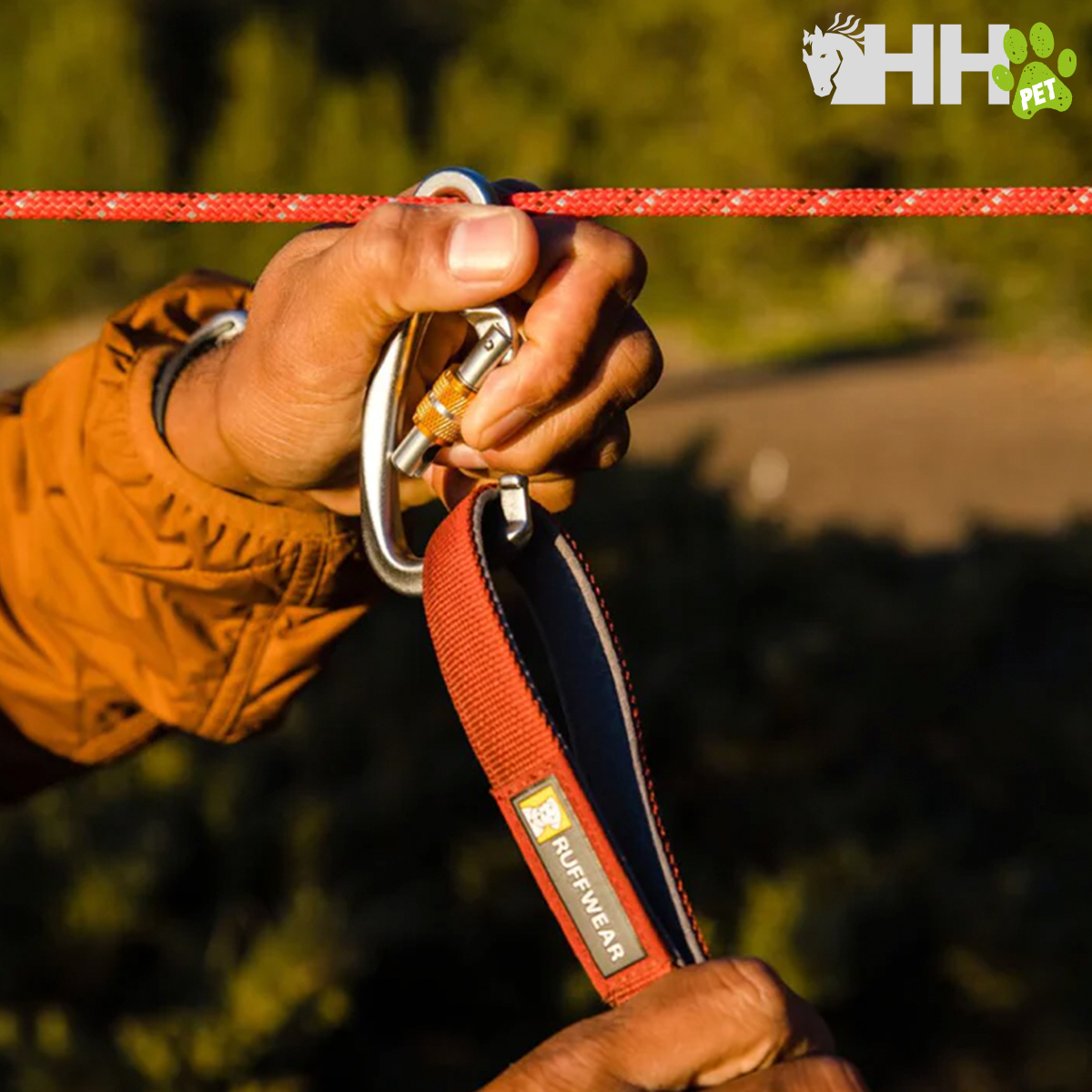 SISTEMA TRELA P/ACAMPAR RUFFWEAR PARA CÃES KNOT-A-HITCH