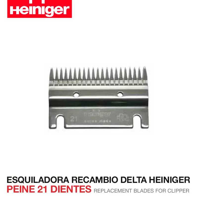 PENTE SUPLENTE 21 DENTES PARA MÁQUINA DE TOSQUIAR DELTA HEINIGER