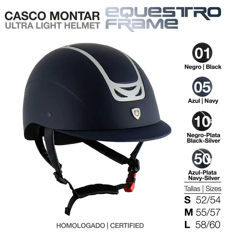 TOQUE DE EQUITAÇÃO EQUESTRO FRAME