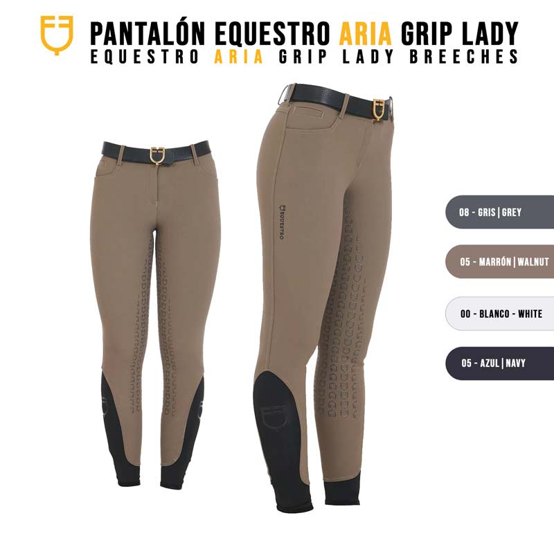 CALÇÃO EQUESTRO ARIA GRIP LADY ET750