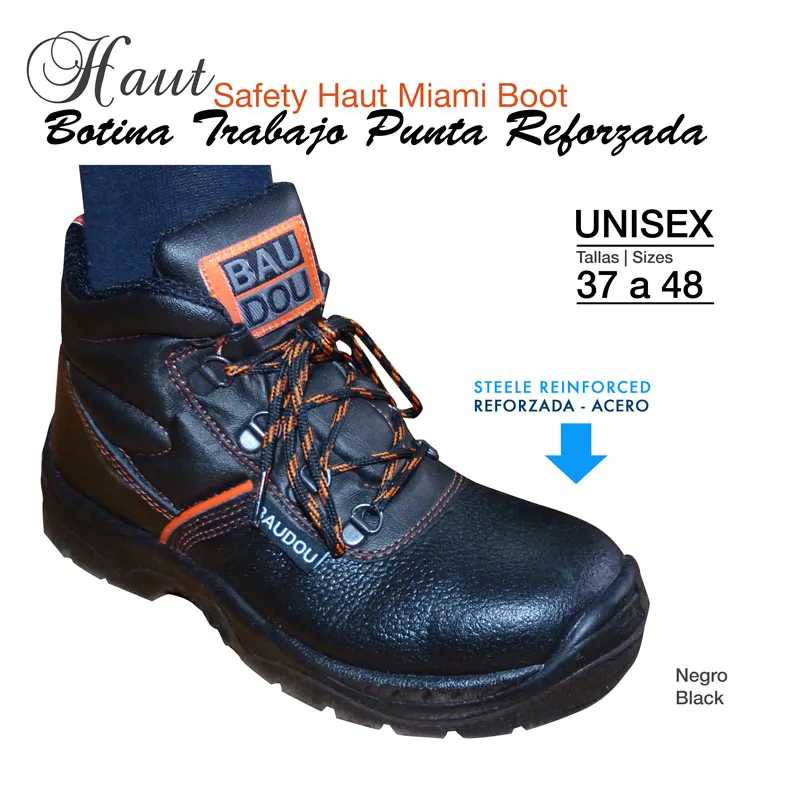 BOTINS DE TRABALHO HAUT BIQUEIRA REFORÇAD