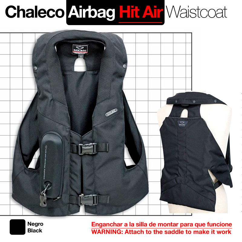 COLETE AIRBAG. HIT AIR MLV2-H TAMANHO: S (2XS-S)