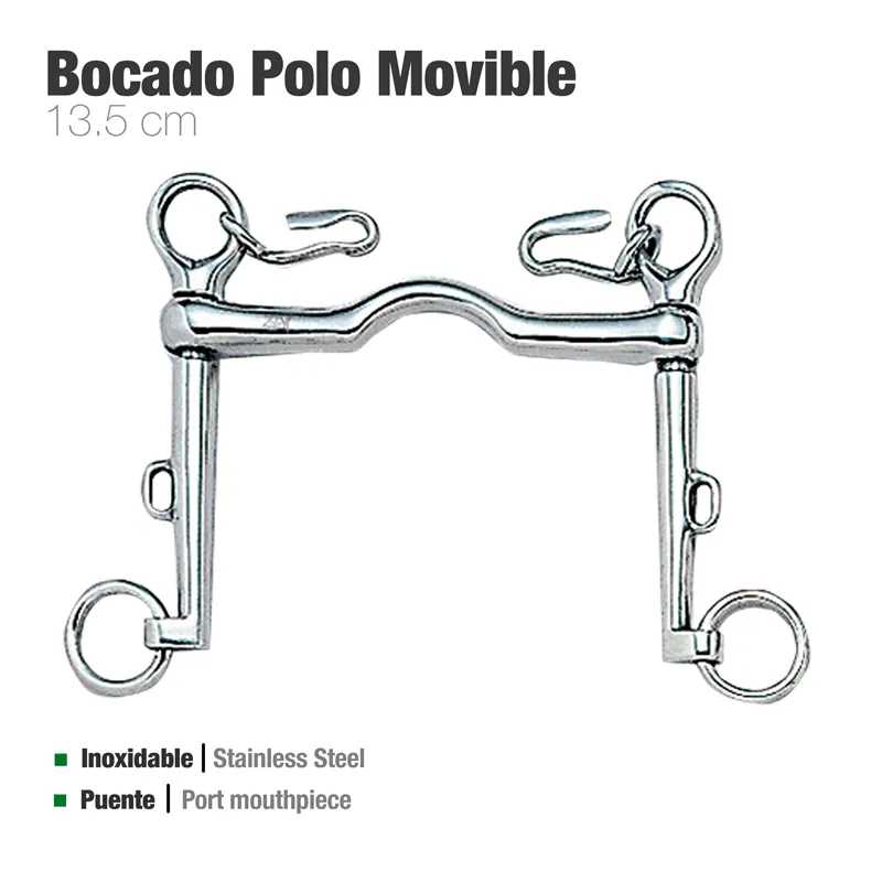 FREIO POLO MOVEL INOX 21253-50x56 12.5