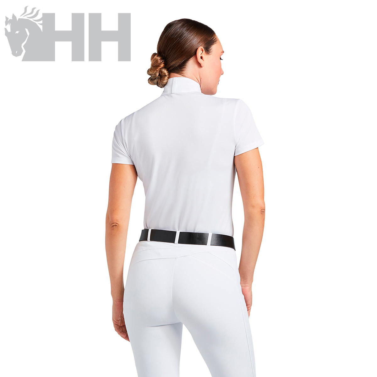 POLO CONCURSO ARIAT APTOS MANGA CURTA SENHORA