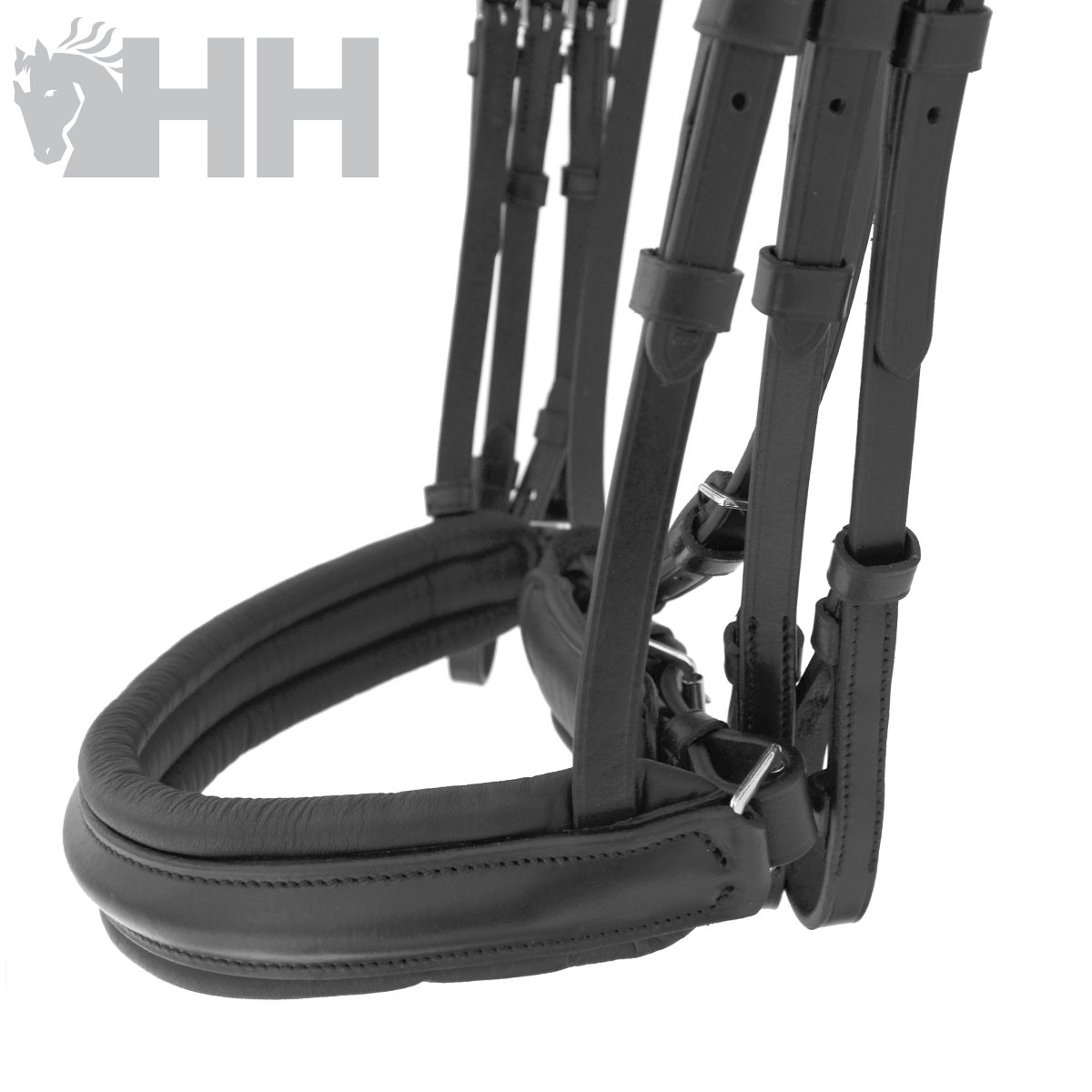 CABEÇADA INGLESA LEXHIS FLAVIA FREIO-BRIDÃO