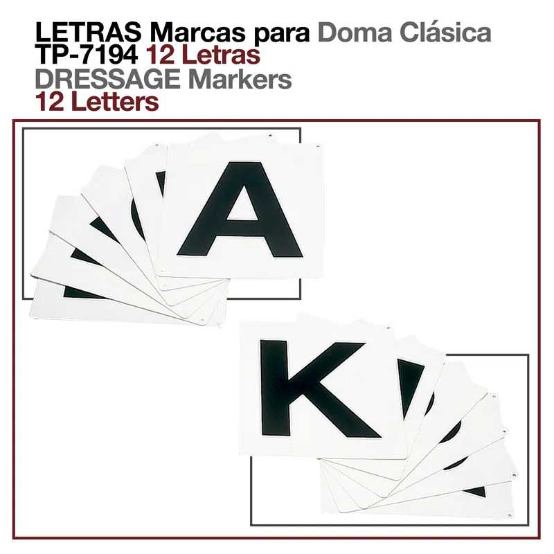 LETRAS P/ DRESSAGE TP-7194(12)