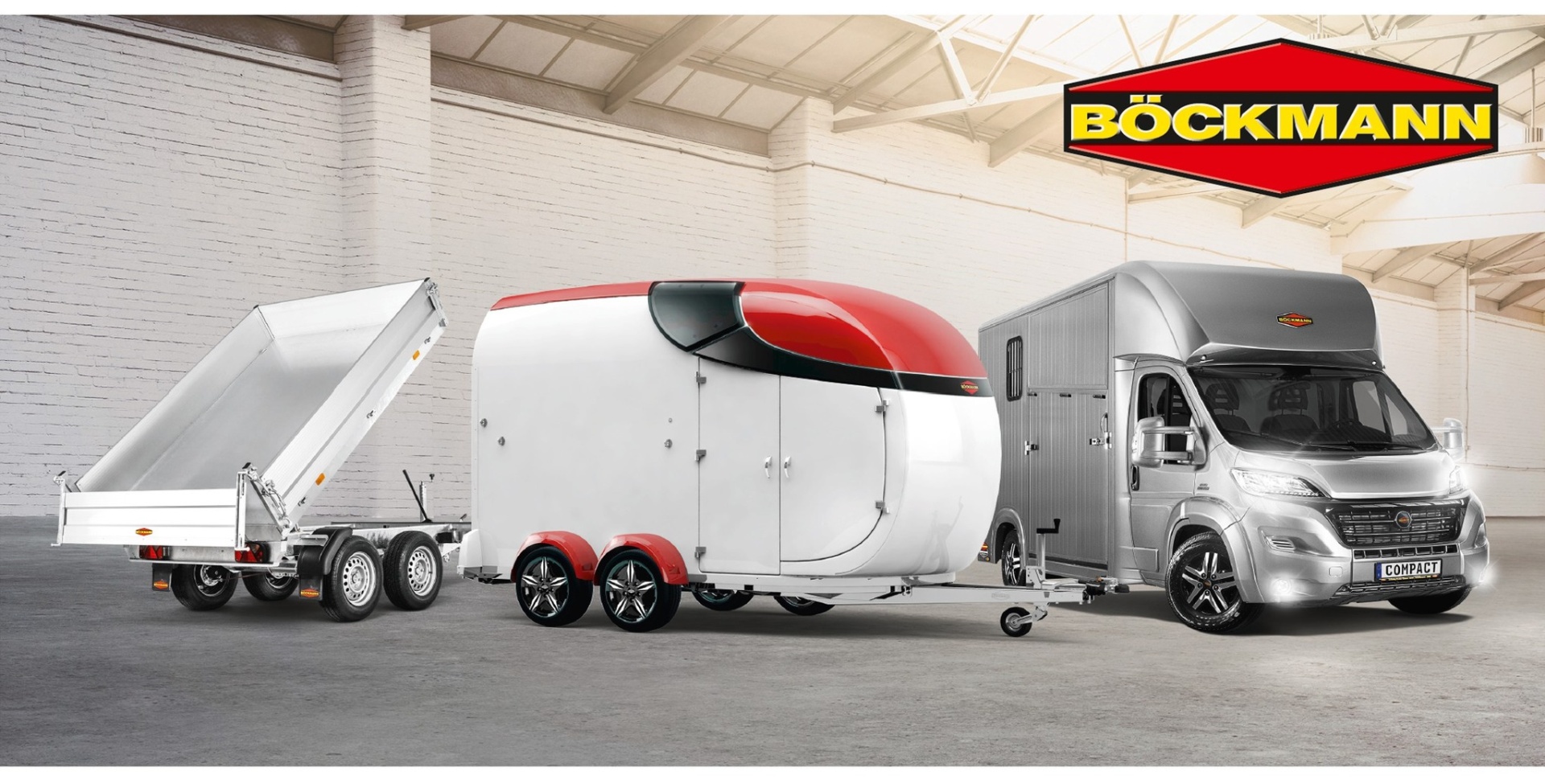 Chegaram os Reboques Böckmann à Casa Maria!