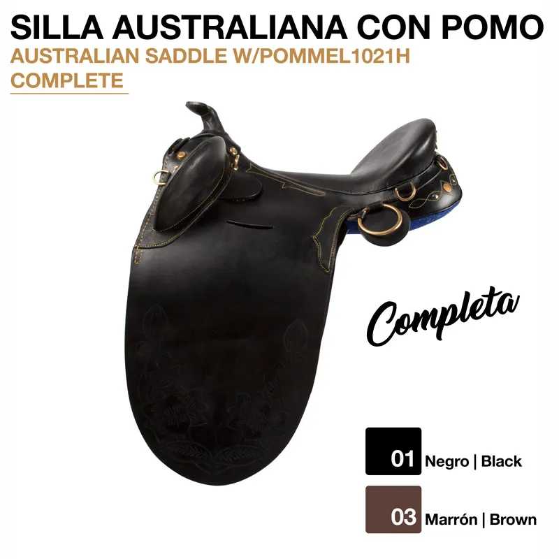 SELA AUSTRALIANA COM POMO (COMPLETA)