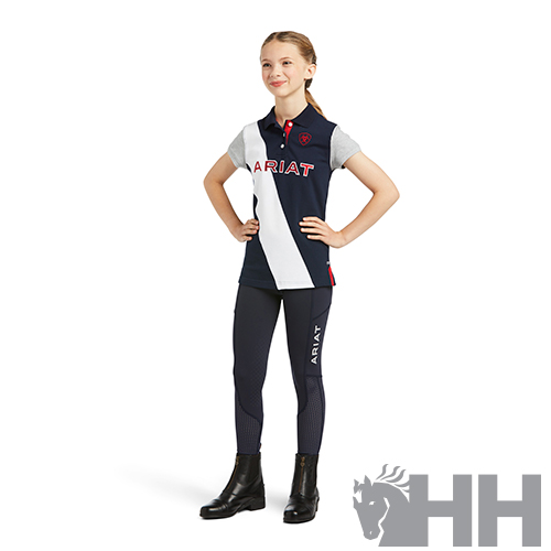 POLO ARIAT TARYN MANGA CURTA MENINO/A