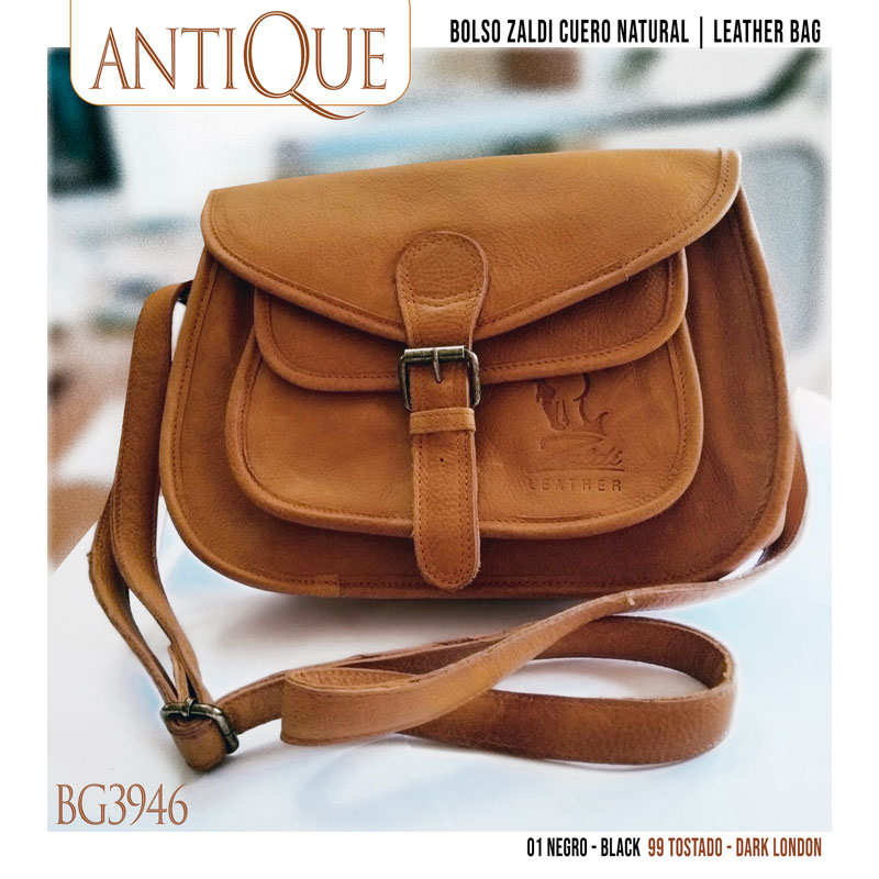 MALA ANTIQUE COURO NATURAL 3948