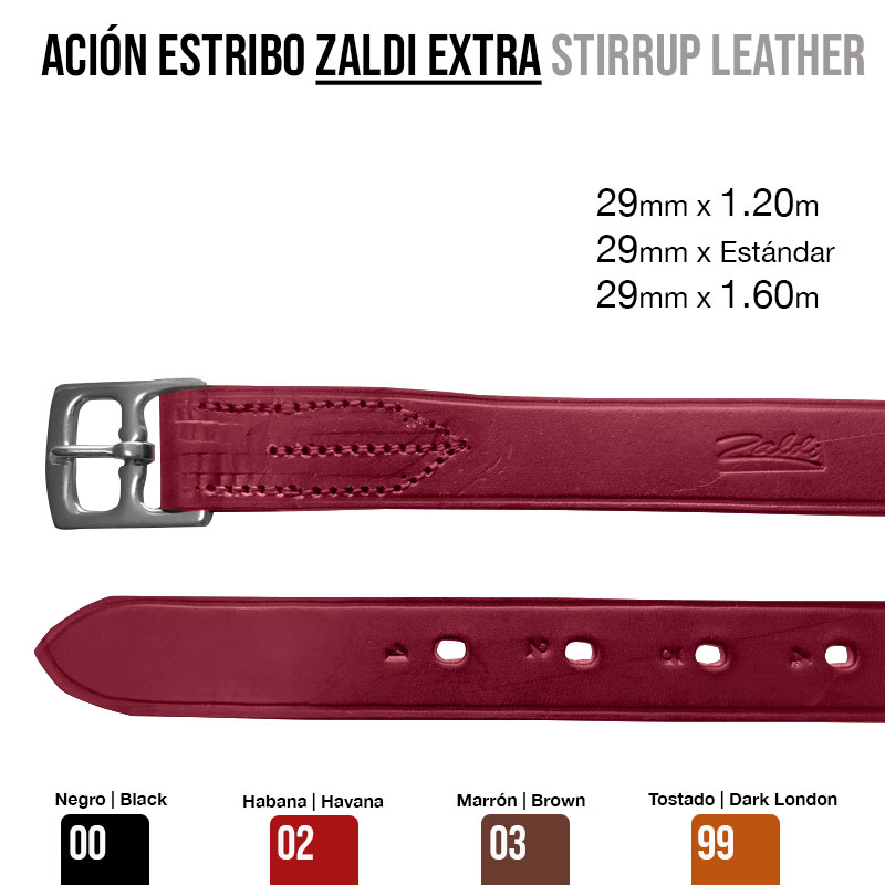 LOROS ESTRIBO ZALDI EXTRA 29MM