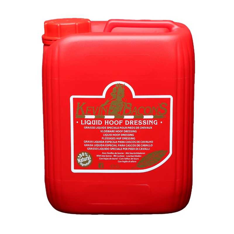 KEVIN BACON'S LIQUID HOOF DRESSING. UNTO PARA CASCOS COM PINCEL