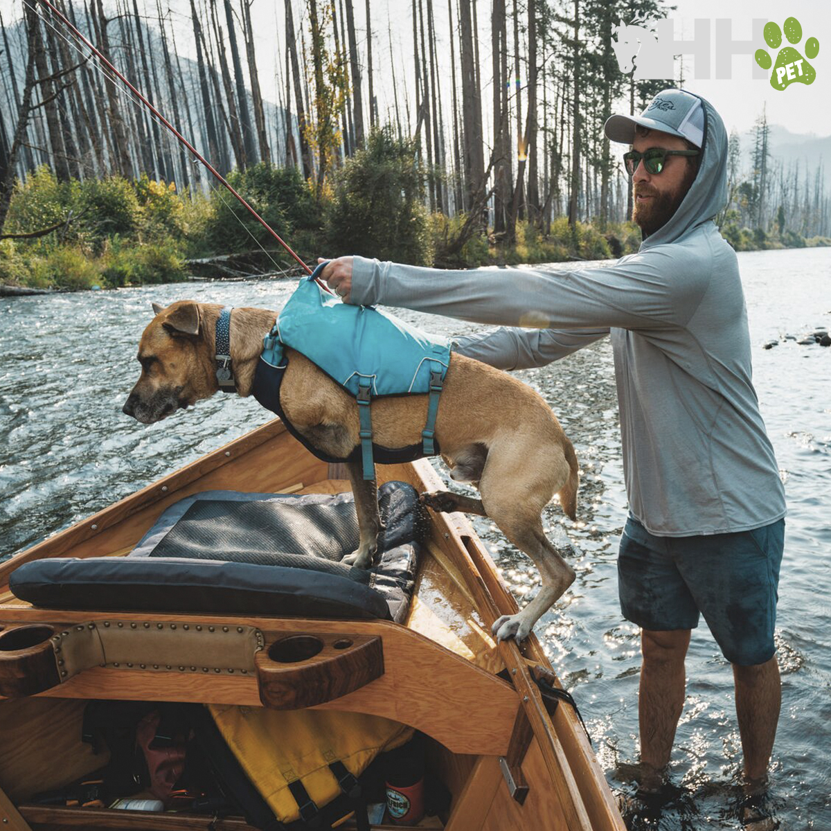 COLETE SALVAVIDAS RUFFWEAR PARA CÃES CONFLUENCE