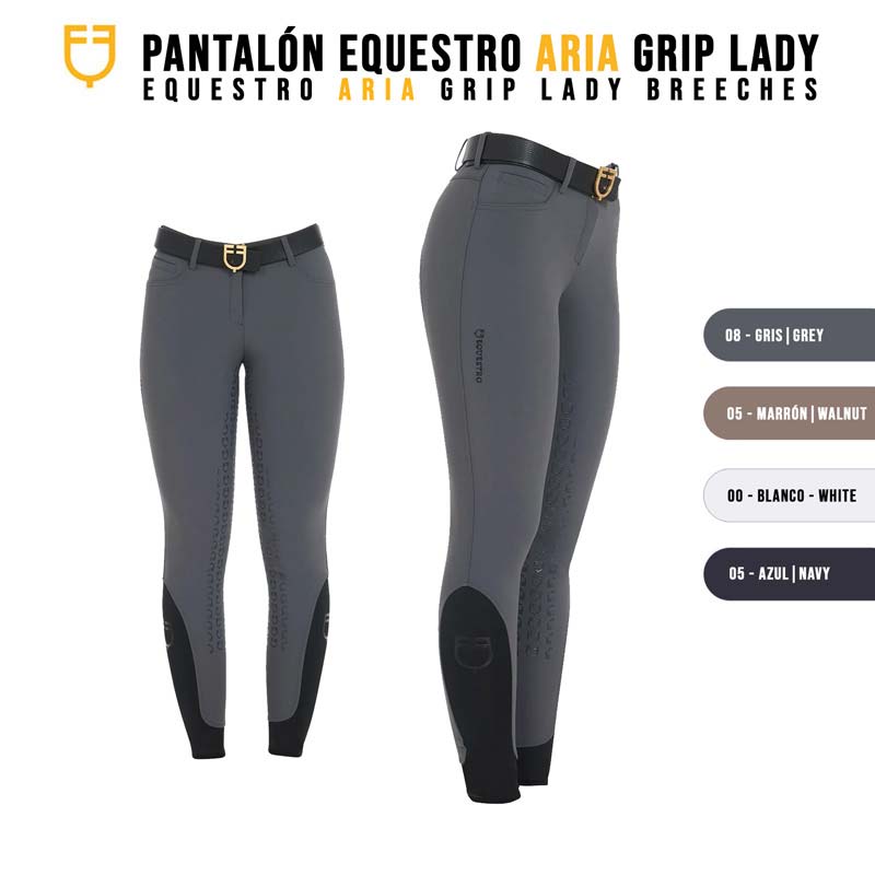 CALÇÃO EQUESTRO ARIA GRIP LADY ET750