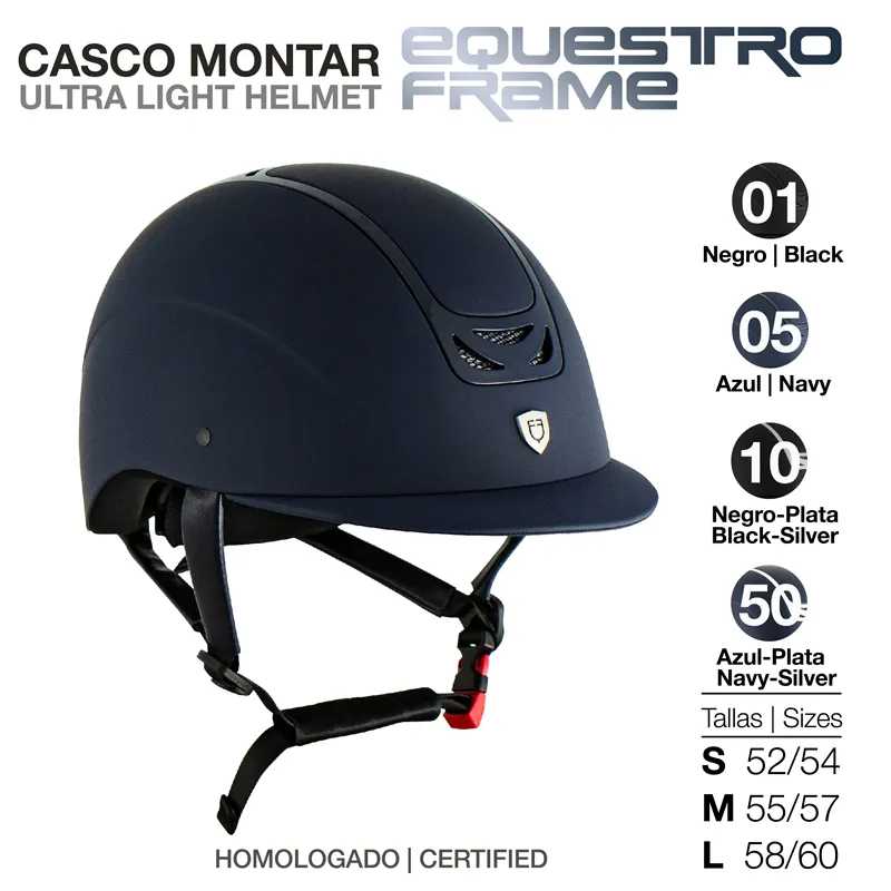 TOQUE DE EQUITAÇÃO EQUESTRO FRAME