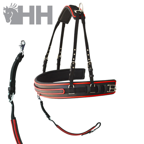 ARREIO DE ENGATAR LEXHIS HANOVER NYLON/PVC PEITORAL