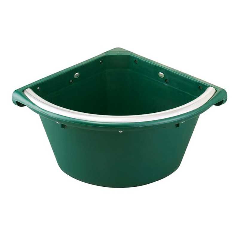 Comedouro DE CANTO COM BORDA DE ALUMINIO