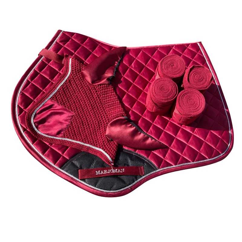 Conjunto de suadouro de obstáculos + orelheiras + ligaduras