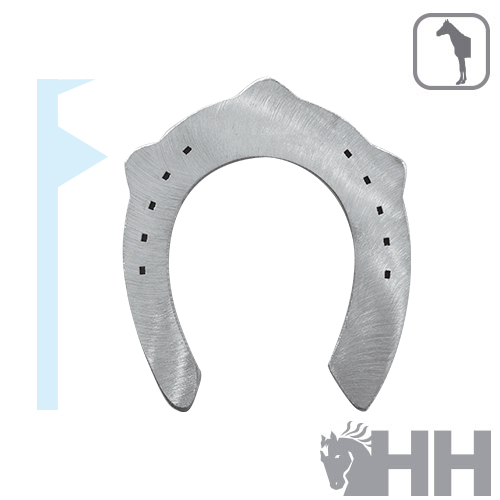 FERRADURA COLLEONI ALUMÍNIO FASPDBBB RAMA DERECHA LARGA 3 ARPÕES DIANTEIRA