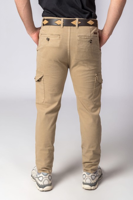 CALÇAS CARGO CAMEL