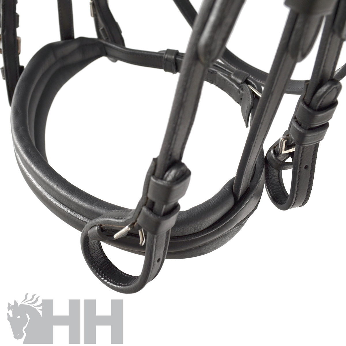 CABEÇADA INGLESA LEXHIS ELECTRA FREIO-BRIDÃO