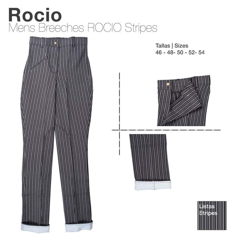 CALÇÃO MONTAR "ROCIO" HOMEM RISCAS