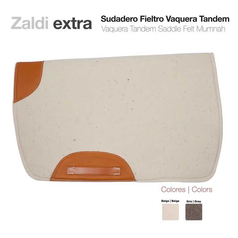 SUADOURO ZALDI EXTRA FELTRO (P/ MONTURA COM 2 LUGARES)