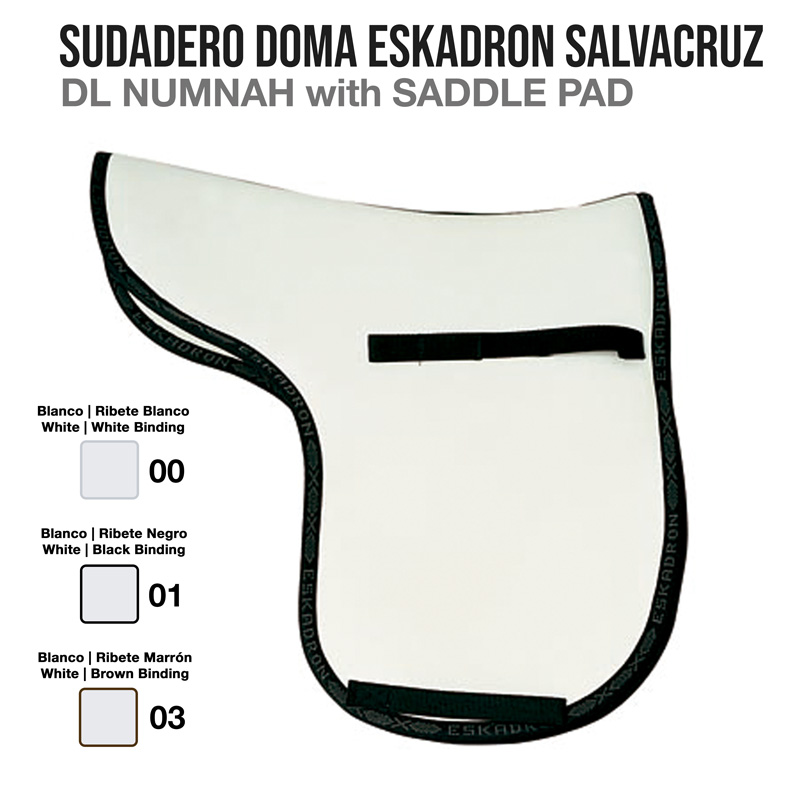 SUADOURO ENSINO PVC ESKADROM C/PROTETOR DE DORSO