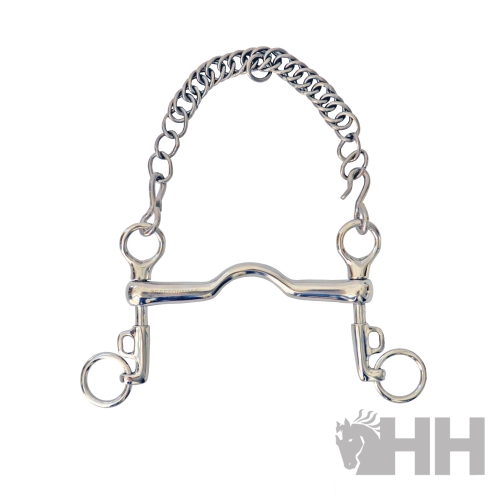 FREIO SEFTON POLO PERNA E EMBOCADURA MÓVEL CURTO