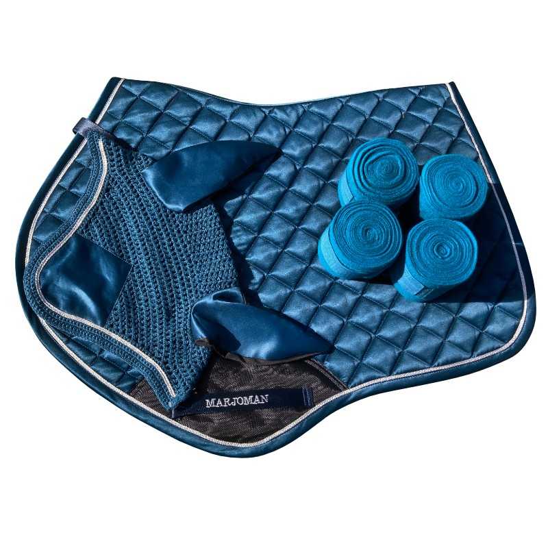 Conjunto de suadouro de obstáculos + orelheiras + ligaduras