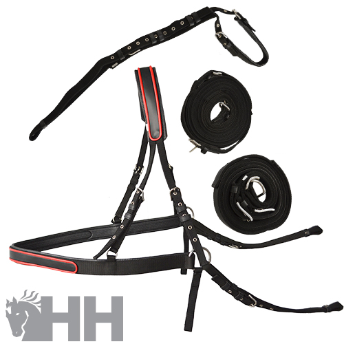 ARREIO DE ENGATAR HH FUSSEN NYLON/PVC PEITORAL SINGULAR