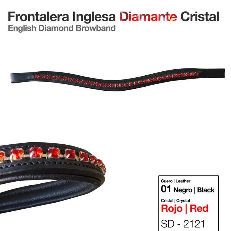 TESTEIRA INGLESA DIAMANTE CRISTAL RN