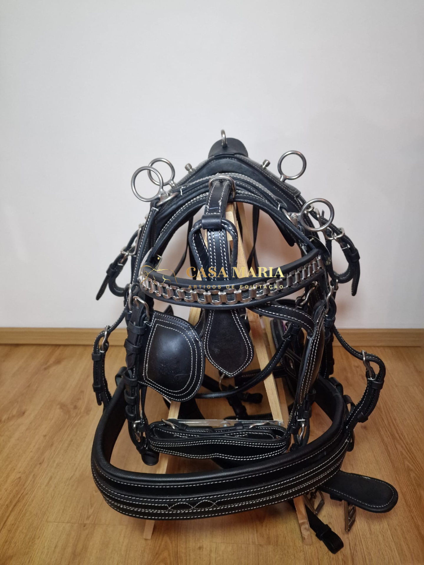 Arreios de Atrelagem Deluxe de Peitoral Engate rápido - Novo Modelo