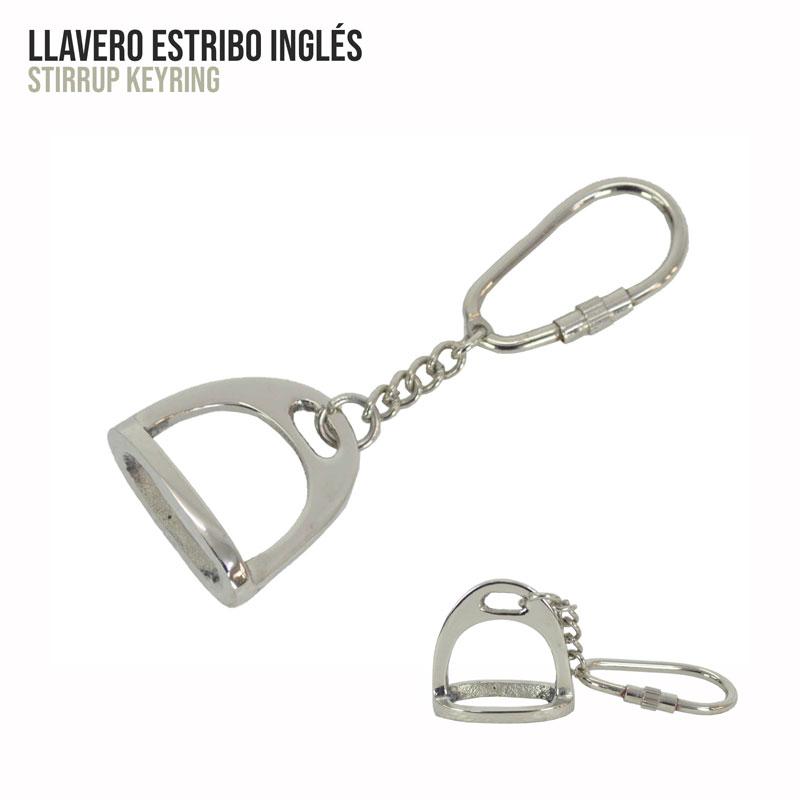 PORTA-CHAVES ESTRIBO INGLÊS