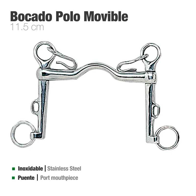 FREIO POLO MOVEL INOX 21253-44X50 11.5