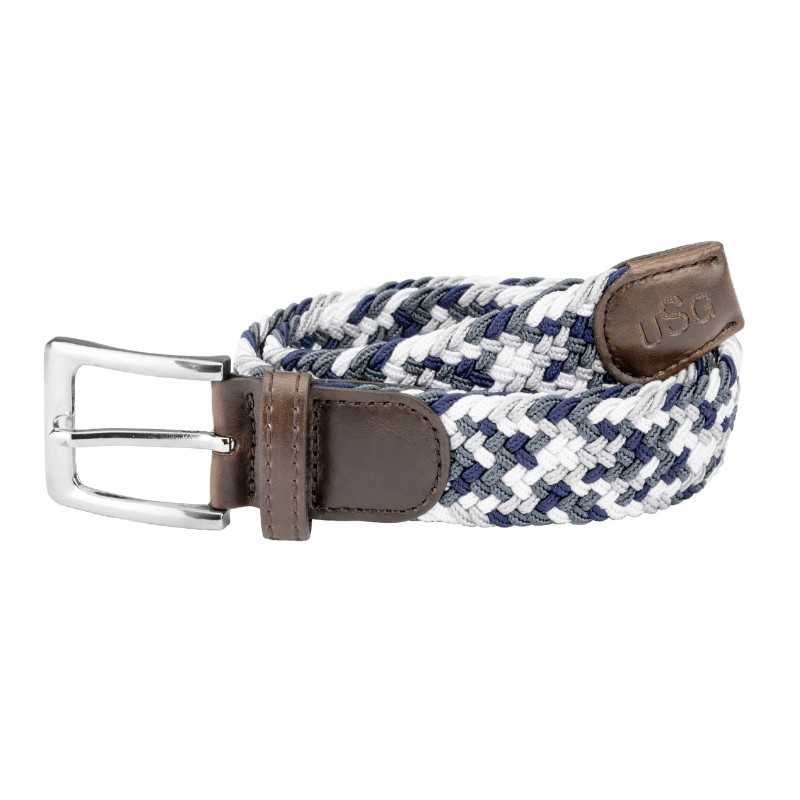 Cinto casual entrançado elástico USG