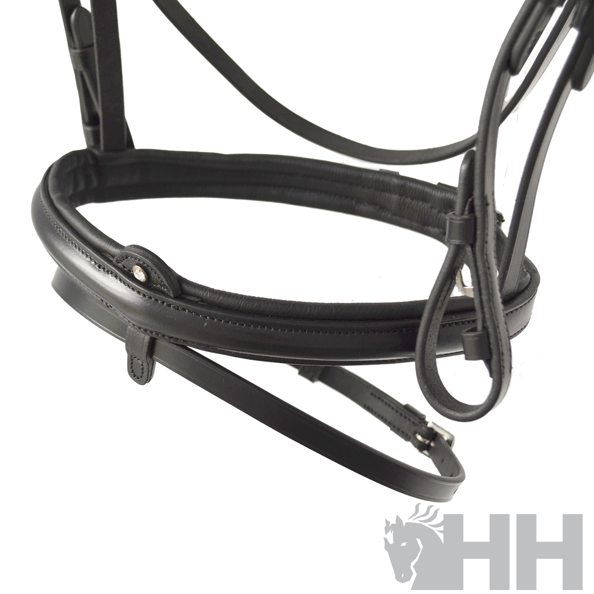 CABEÇADA INGLESA LEXHIS CLOE COM RÉDEAS LISAS