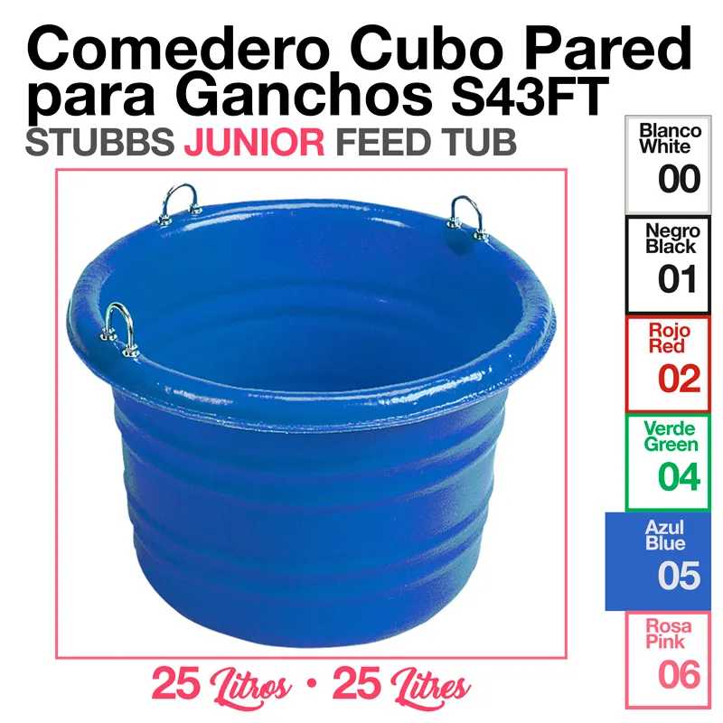 COMEDOURO DE PAREDE STUBBS S43FT 25 Litros