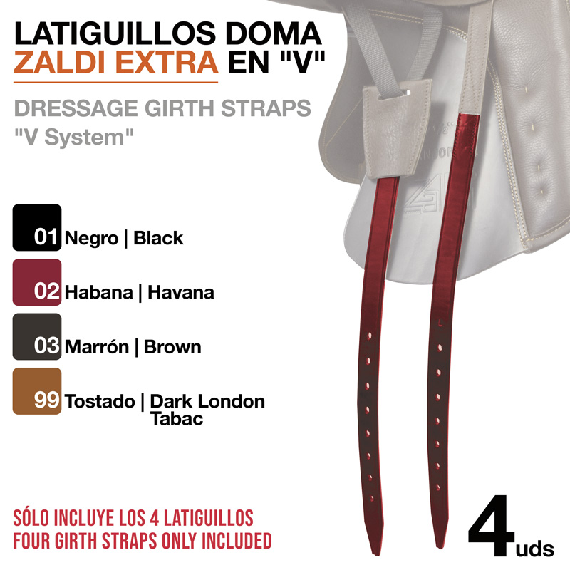 PONTAS ENSINO ZALDI EXTRA EM "V" (4 unidades)