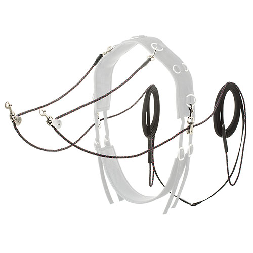 RÉDEAS LEXHIS LONGAS (9 METROS CADA) LONA COM POLIAS