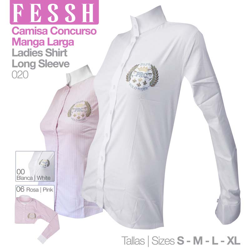 CAMISA CONCURSO M/COMPRIDA FESSH-020