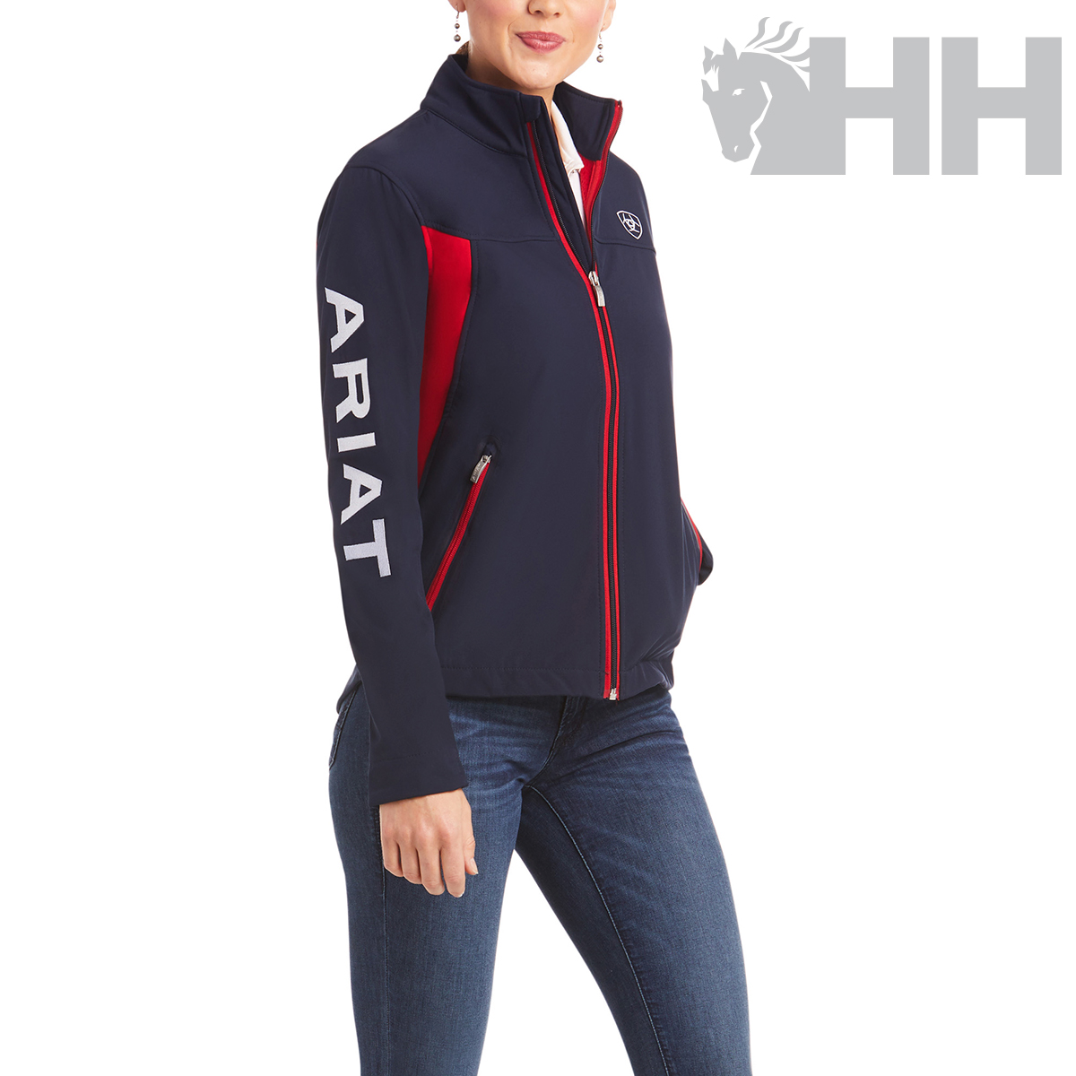 CASACA ARIAT NEW TEAM SOFTSHELL SENHORA